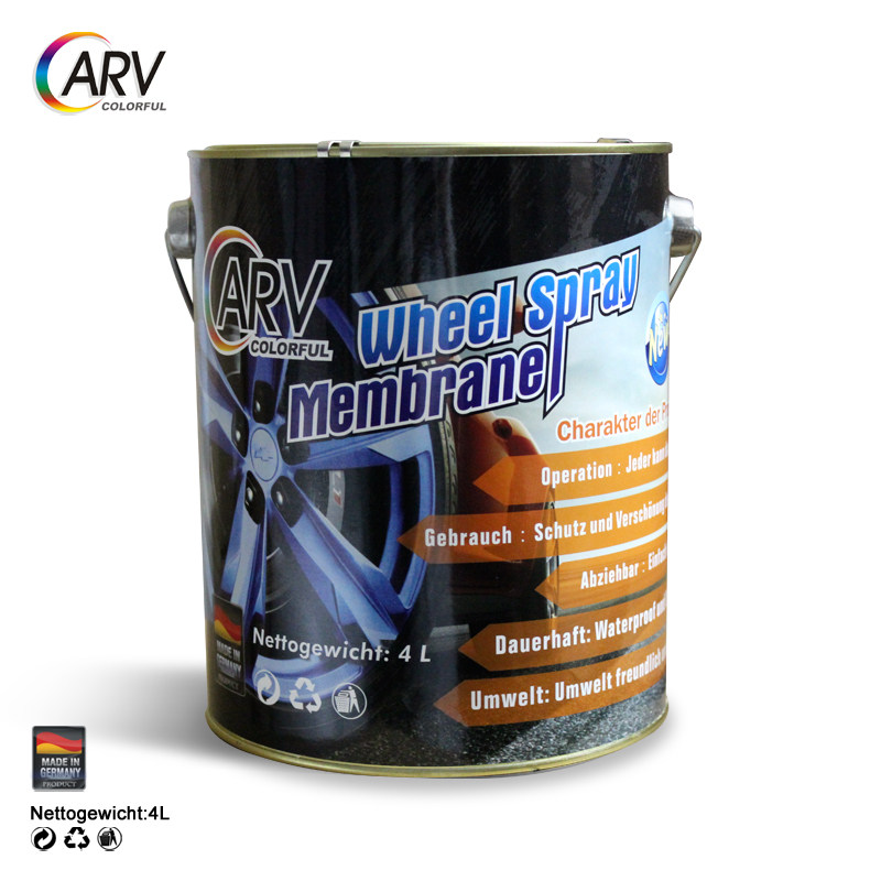 () CARV Germany imported car color change gallon wheel hub spray film without dilution