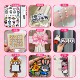 Puzzle Beads DIY Material Kit Complete Set of 3D Fusion Beads Tool Set for Making Educational Toys