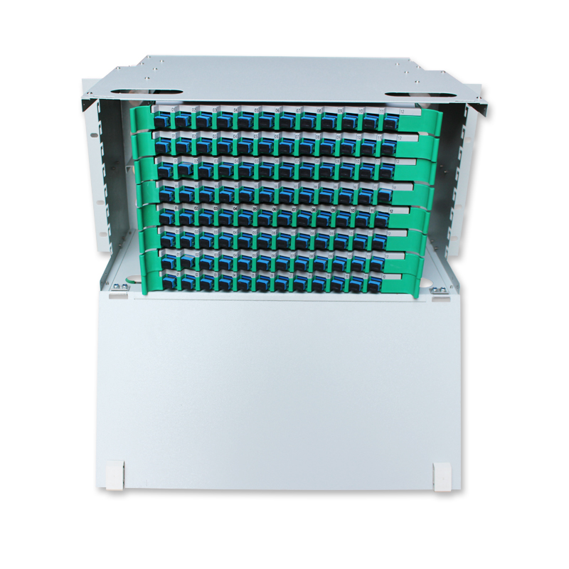 Optical fiber ODF shelf 96 ODF unit body 96-way fiber distribution wire rack empty box full of rack ODF-Taobao