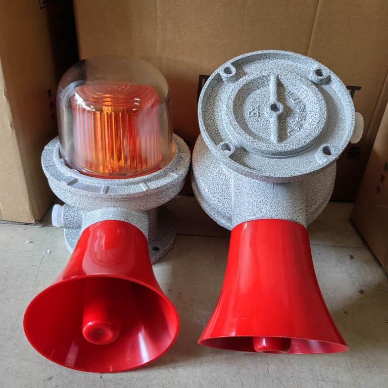 BBJ-24V explosion-proof sound alarm 36V127V220v cast aluminum flame-proof warning light workshop security alarm