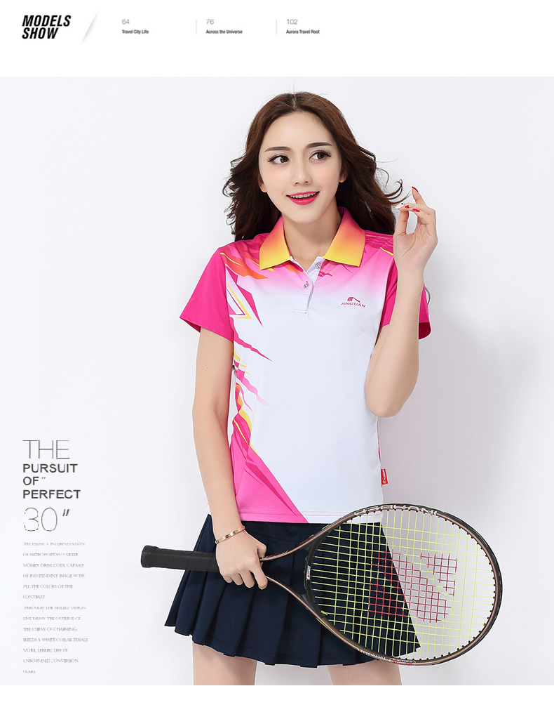 Tennis mặc mùa hè cầu lông mặc thể thao của phụ nữ jersey tennis phù hợp với xếp li váy váy ngắn tay golf phù hợp với quần áo bộ adidas nam