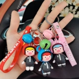 Мультяшный милый игровой автомат, брелок из мягкой резины, кукла для влюбленных, награда, подарок на день рождения