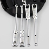 Модные изысканные ушные ложки из нержавеющей стали стейк -engraved уши с заморозоми, копающими заводские цены Прямые продажи