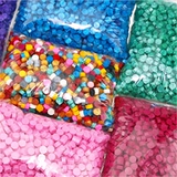 23 Цветовые вокальные фонарные восковые частицы.