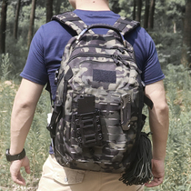 New Outdoor Tactical Bag Quick Reaction Double Shoulder Backpack Mountaineering Travel Riding Bag Mens Large Capacity Student School Bag