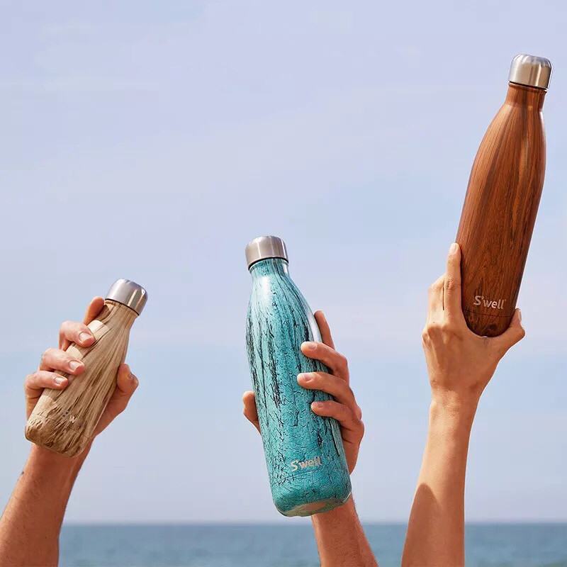 swell insulated cup teak teak water glass personality male mug movement portable creative currents ins travel cup