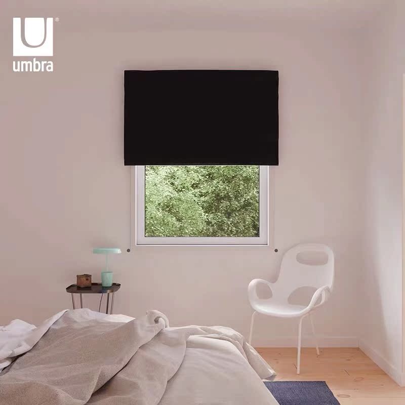 Umbra Curtains Shade Free to install Bedrooms shading floating windows Small window Magic sticker Dressing room Nordic Easy