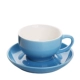 Cốc miệng rộng Cốc cà phê Màu gốm men 300ml Latte Coffee Cup Professional Latte Coffee Cup Cup Cappuccino Cup và Saucer - Cà phê