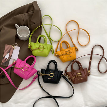 High-end sense of small fragrance girl bag children's backpack female foreign style fashion accessories ins Korean version exquisite handbag