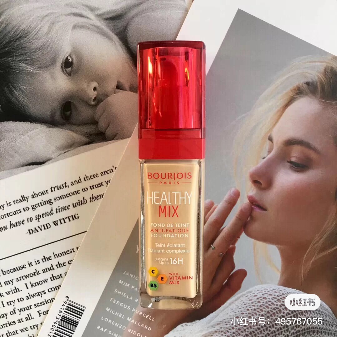 Tears of the Times ~ Glossy Muscle Bourjois Miao Paris Sure enough liquid foundation 30ml moisturizing bare skin
