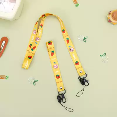 halostudio original piggy Unicorn Planet mobile phone lanyard Wrist rope Work card neck rope