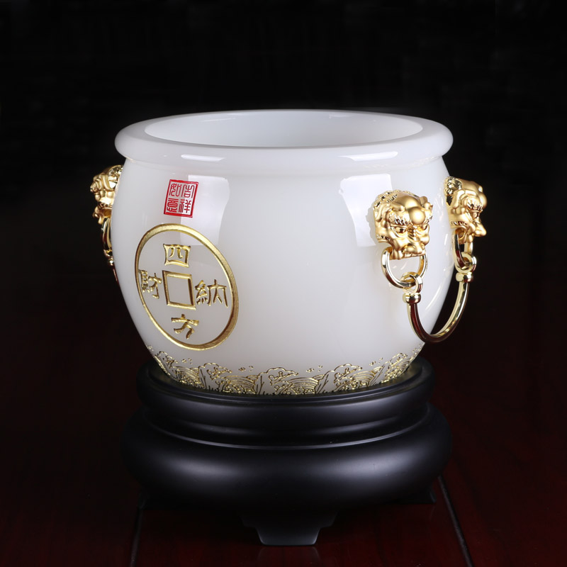 Cornucopia handicrafts decoration can be customized business gifts opening to customer leadership office