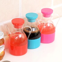 Kitchen supplies Soy sauce pot Seasoning bottle Vinegar bottle Vinegar pot oil tank Soy sauce bottle Vinegar bottle Plastic leak-proof small oil pot