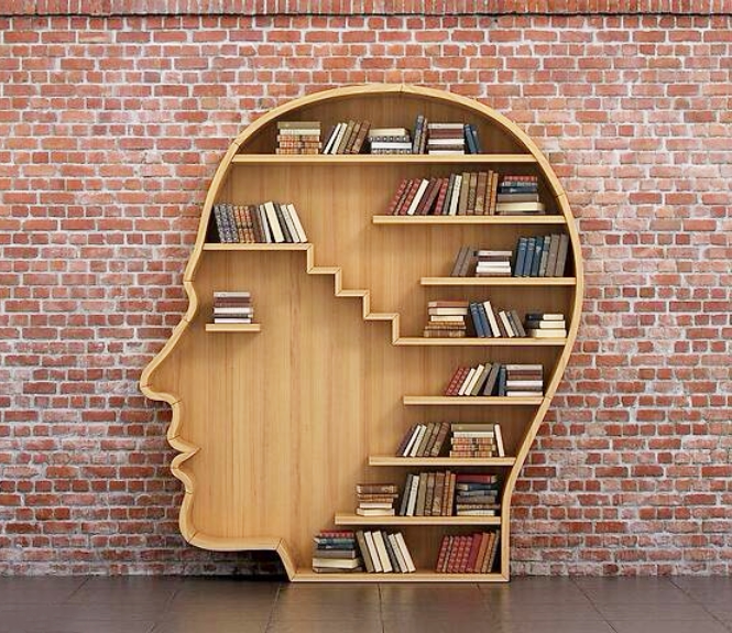 Creative Facebook bookshelf face shape rack library wall decoration decoration rack window model room display rack props