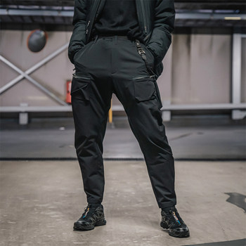 Njwn P41-Ds Functional Multi-Pocket Zippered Waterproof Workwear Outdoor Loose Pants, Not Acronym