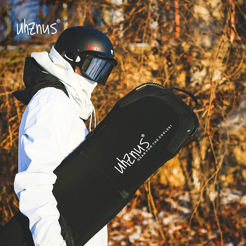 2021 engraved slippery dumpling leather uhznus snowboard veneer dumpling skin plate set retractable Airlift