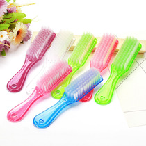 Crystal brush shoe brush strong decontamination cleaning brush home good helper household plastic hard brush shoe brush