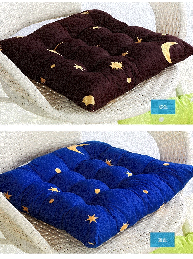 Ghế sang trọng đệm học sinh lớp học sofa đệm đệm phân văn phòng dễ thương đẹp hông mùa đông đệm thảm lông trải ghế sofa