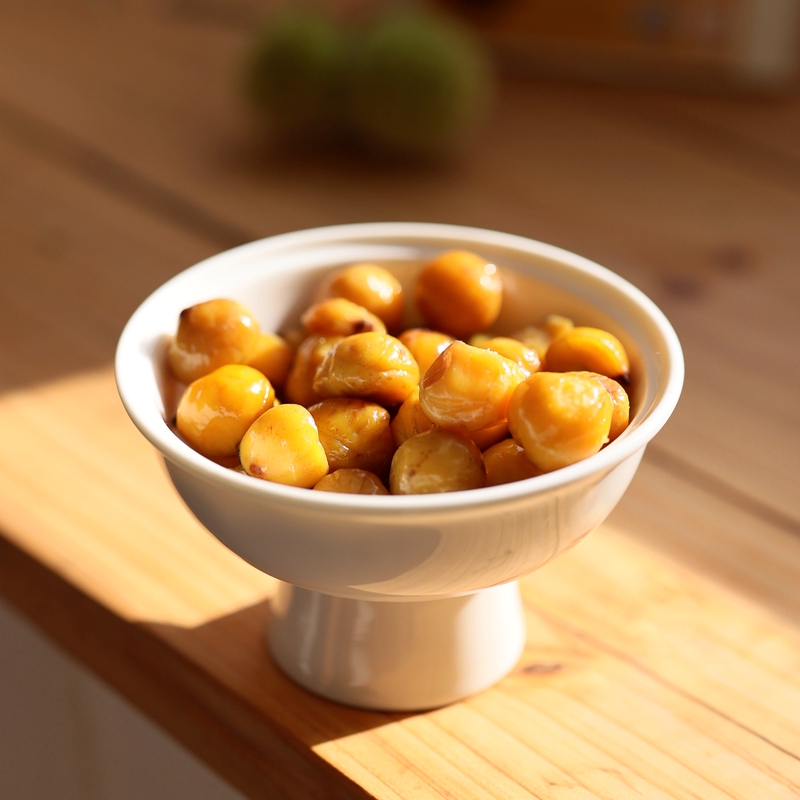 Lao Rao's Family | Chestnut Kernels, Ingredients Only: Chestnuts, Glutinous and Sweet, Ready to Eat, No Preservatives, 240g