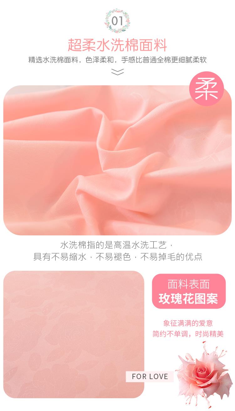 2019 Phiên bản mới của Hàn Quốc khâu váy ren giường ga trải giường bốn bộ thêu công chúa bông rửa bông - Váy Petti ga giường viền ren