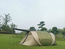 2020 Feiyang factory direct sales new foreign trade sunscreen vinyl high-end elastic tent spring tent automatic tent spring dog