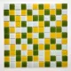 Желто-зелено-белые частицы 25*25 мм