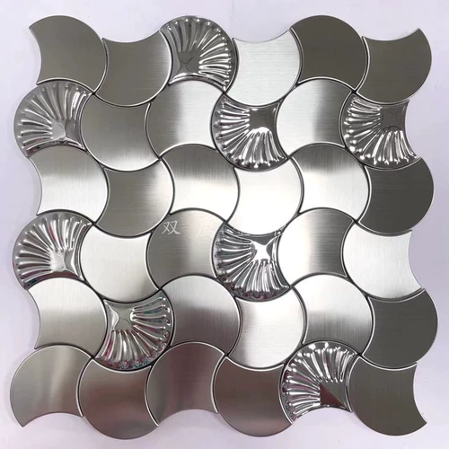 Вентиляционная металлическая из нержавеющая сталь мозаика черная инопланетная плитка ktv cafe bar