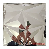 Серебряный, зеркальный эффект, 300mm