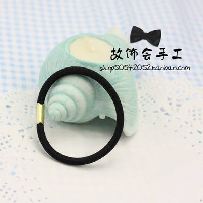 Headwear, hair accessories, hair bands, leather bands, original hair accessories, black hair updo tools, good elasticity