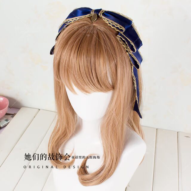 LOLITA handmade phụ kiện tóc bầu trời đầy sao chòm sao KC headband cặp tóc của họ đồ trang trí ban đầu sẽ được gốc đồ trang trí đầu