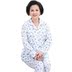 Bộ đồ ngủ trung niên cotton mẹ mùa xuân và mùa hè mỏng phần XL dài tay dịch vụ nhà phù hợp với áo len cotton đồ bộ kiểu đẹp 2021 Bộ Pajama