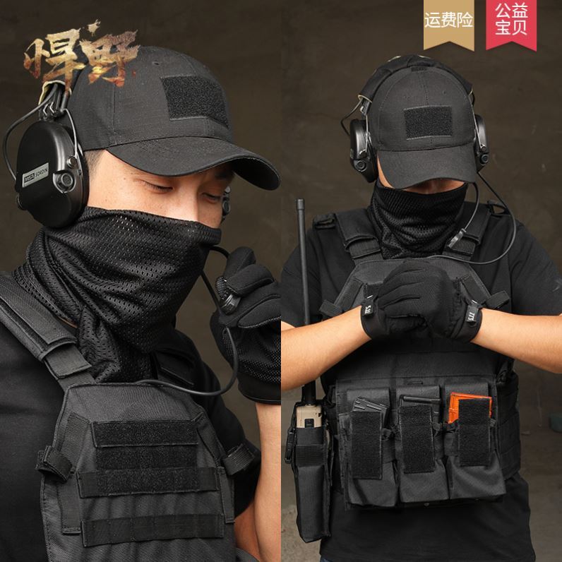 Outdoor Tactical Hat Men's head circumference hat suitable for round face Special soldier Duck Tongue Cap Outdoor Riding Fishing Sunscreen