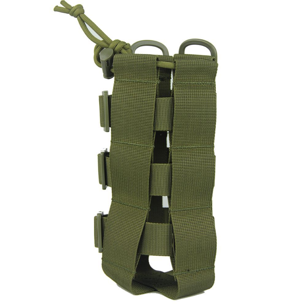 Thermal insulation camouflage cup cover slung back protective cover universal portable tactical molle bottle bag bag portable