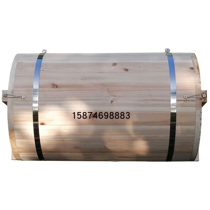 Bee barrel round barrel lure bee barrel bucket bee hive recruit bee barrel Italian beehive wood old-fashioned round bee barrel soil beehive