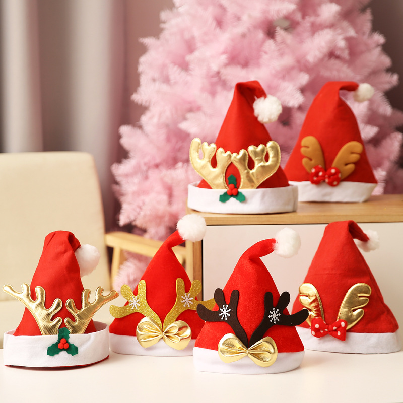 Christmas Hat Children Small Gift Party Evenings Show Props Adornment Christmas Gift Snowman Hat Adults