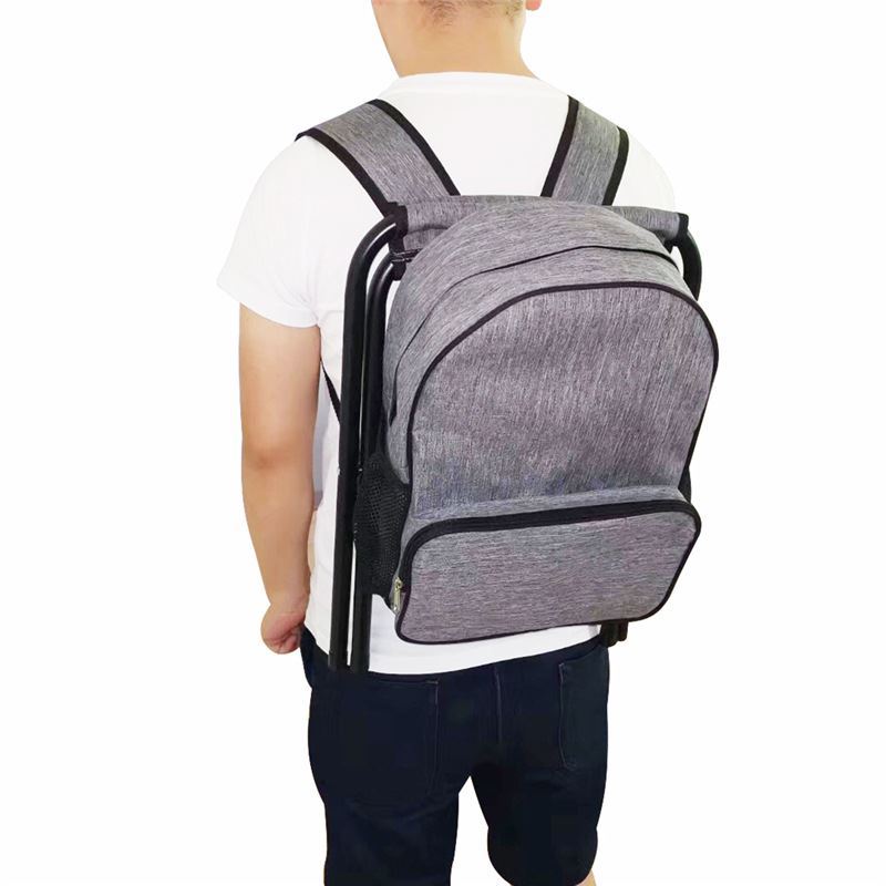 Outdoor Multifunctional Ice Bag Fishing Chair Bag Backpack Handheld Folding Sketch with Thermal Bag Fishing Seat Bags