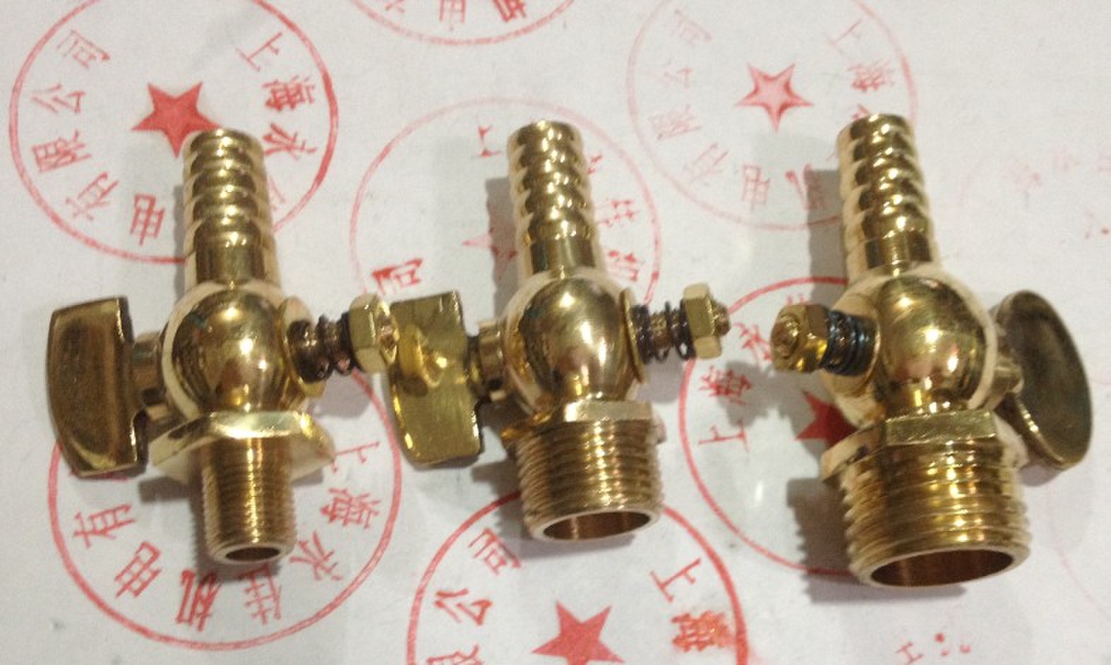 Copper tube thircock sharp nozzle switch laboratory cork straight nozzle valve gas cork 1 point 2 points 3 points 4 points