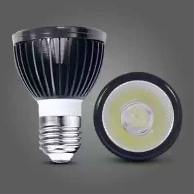 LED lamp Cup spotlight PAR20 spotlight COB bulb 5W7W showroom dining room clothing store bar plight E27 screw mouth