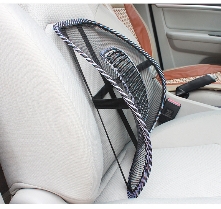 Wholesale summer leather nails ice silk car car waist back office cushion home massage waist back home car dual-use