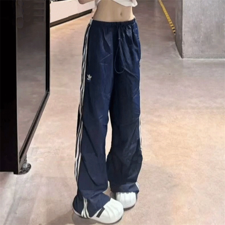 Brand Discount | Summer Thin Three-Stripe Paratrooper Cargo Pants for Men and Women, Loose Fit, Slimming, Wide-Leg Straight Pants