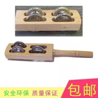 Wave guitar logs 4 bells, sticks, cymbals, cymbals, percussion instruments, children's percussion instruments