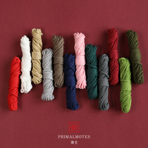 (produced by dust) 1 8mm hand-to-hand cotton thread pure Tibetan handmade rope beads accessories tassel