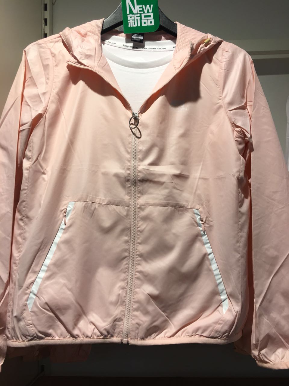 Áo khoác nữ Anta 2018 mùa thu mới trùm đầu thể thao giản dị dệt áo khoác mỏng trench coat 16837640 áo gió 2 lớp