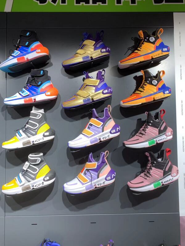 Anta Dragon Ball Super Collaboration 2019 Black Goku Super Saiyan 11941602 Men's Basketball Shoes 11941801