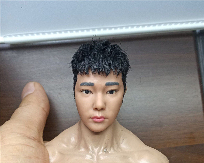 1:6 head carving foundry soldier foundry hair transplant