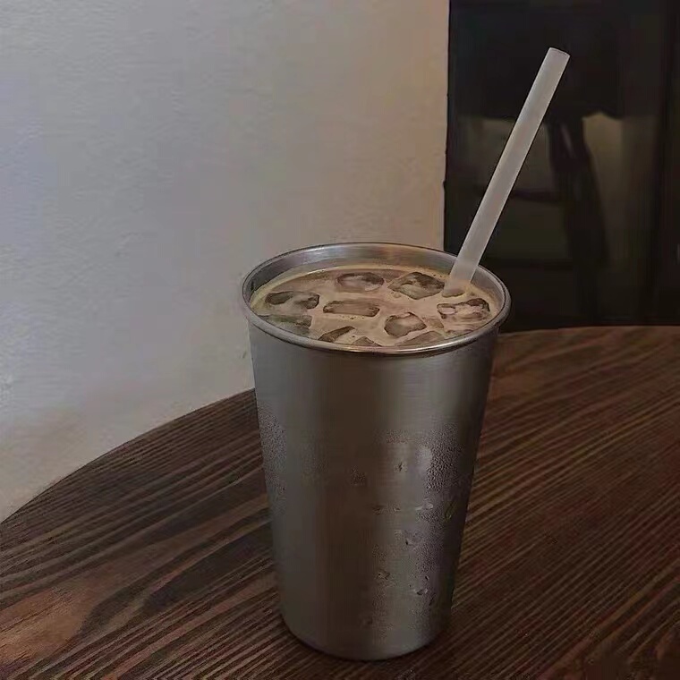 ins Scandinavian Style Iced Latte Cup Coffee Cup Cold Drink Cup Juice Cup Sparkling Water Cup Stainless Steel Milk Tea Cup 500ml ins Scandinavian Style Iced Latte Cup Coffee Cup Cold Drink Cup Juice Cup Sparkling Water Cup Stainless Steel Milk Tea Cup 500ml