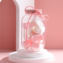 12 Beauty Egg Suit No Powder Super Soft Powder Bashing Makeup Tool Rhomboid Sponge Block Color Makeup Egg dry and wet