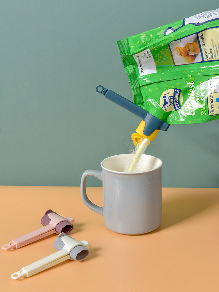 Sealing clip sealing clip food snack bag food plastic bag moisture-proof device household artifact milk powder tea clip