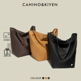 Весенняя вместительная и большая сумка на одно плечо, ткань оксфорд