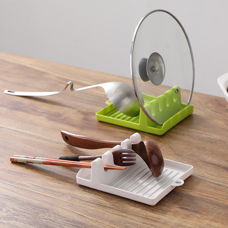 Cooking shovel shelf kitchen spatula spoon storage container tableware rack household countertop pot cover holder